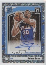 2024 Donruss Optic Rated Rookie Signatures Fast Break Prizm Adem Bona Auto 1q3f