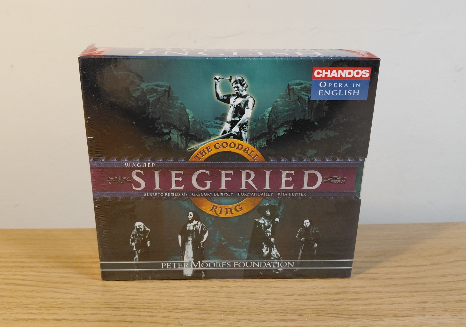 Wagner Siegfried Reginald Goodall Chandos 4 CD *NEW & SEALED*