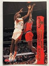 1995-96 NBA Hoops #1 Stacey Augmon Atlanta Hawks