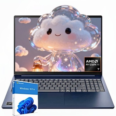 Lenovo IdeaPad Slim 5 16'' Touch Laptop AMD Ryzen AI 7 UpTo 64GB RAM 4TB Win11Pro