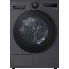 LG RHX7009TBB VX70 Series AI Dry Heat Pump Tumble Dryer 9 Kg Black A+++ Rated