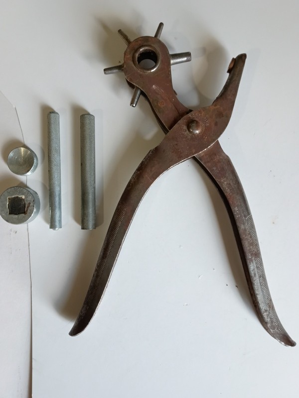 Craftool Vintage Leather Tools, Hardware Setters & Hole Punch 