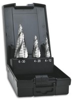 Exact Stufenbohrer Hss Set 4-Fach Spiralnute