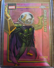 2026 Topps Chrome Marvel #85 Mysterio Pink Refractor /250