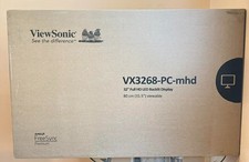 NEW SEALED ViewSonic VX3268-PC-MHD 32  Curved 165Hz Gaming Monitor FreeSync