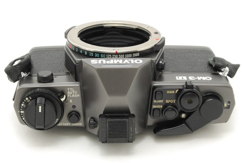 "Exc + 5" Olympus OM-3 Ti Titan 35mm SLR Film Camera Body From Japan 050D - Imagen 4 de 12
