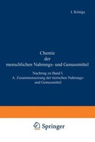 Chemie Der Menschlichen Nahrungs- Und Genussmittel ~ J. Groß ... 9783642986253