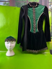 Dansco Irish Step Dancing Dress Costume USA Made Celtic Folk Dance