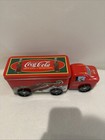 Coca Cola Metal Tins And Piggy Bank Lot Of 8 — photo 9