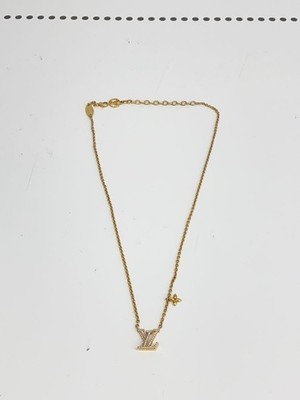 LOUIS VUITTON ネックレス M00596 LOUIS VUITTON Necklace LV Iconic M00596 Pendant GP Gold Monogram