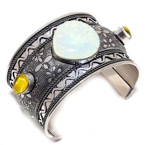 LOKILOKI Anello in Argento Sterling 925 con Pietra Opale