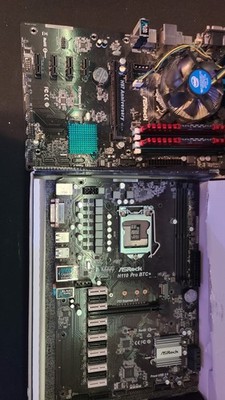 ASRock H97 Anniversary & H110 Pro BTC+ Motherboards w/ Core i5 3.5GHz CPU Mining