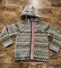 Columbia Youth Highland Pine Full Zip Fleece Hoodie Size Sm 8