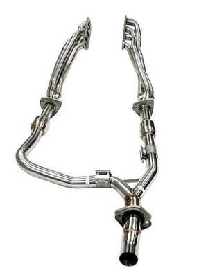 OBX Stainless 2003 Dodge RAM 1500 5.7L HEMI 4WD Long Tube Manifold Square Port