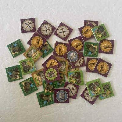 Catan Traders & Barbarians Replacement Commodity Tiles