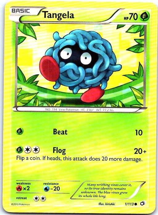 Pokemon #001/113 Tangela