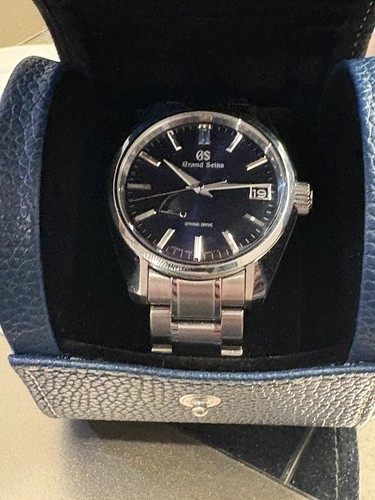 Grand Seiko Heritage Blue Men's Watch - SBGA375 Spring Drive