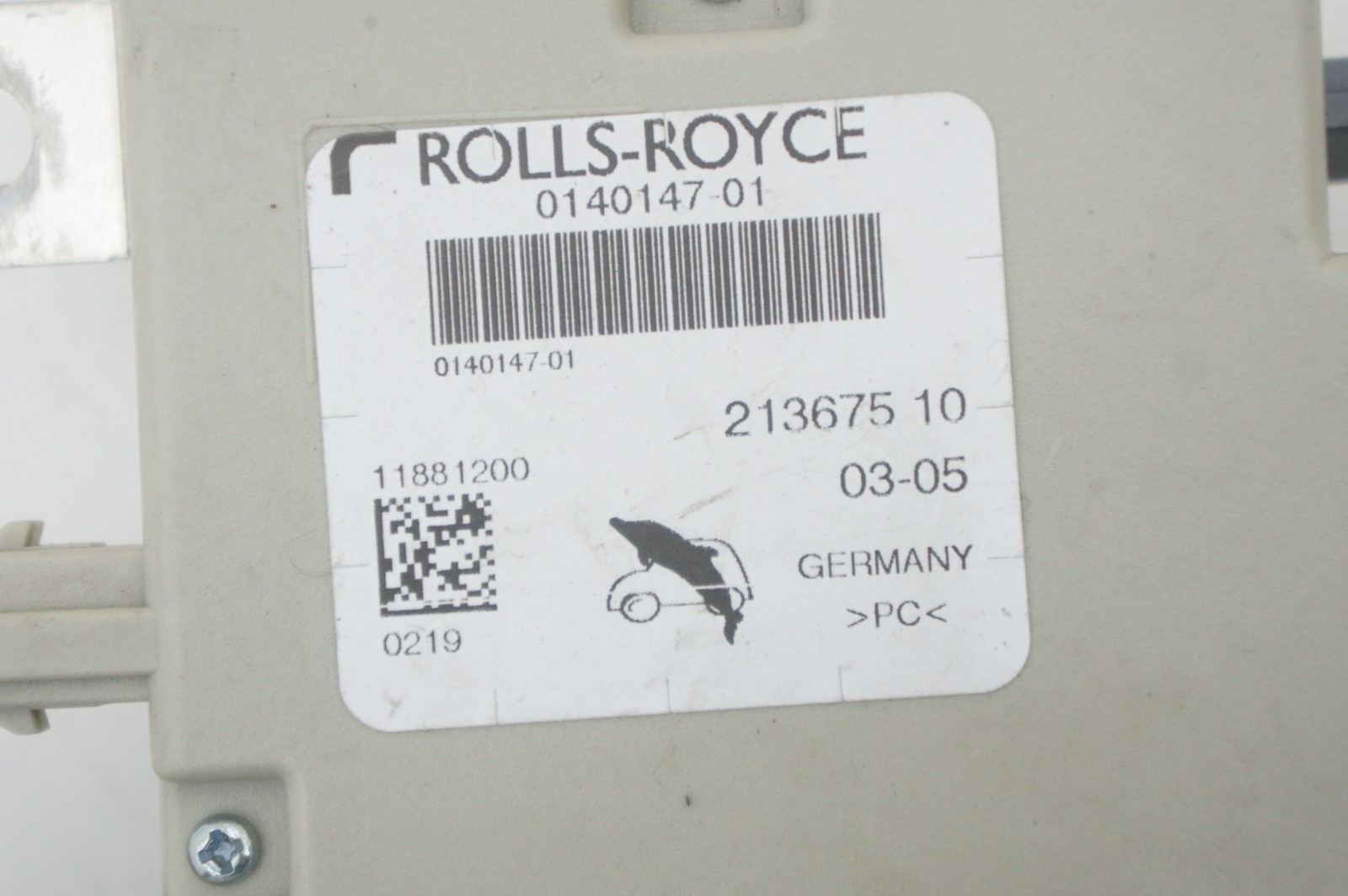 Set 3 Antenna AMP Diversity Module OEM 21367510 Rolls Royce Phantom Vii 2006
