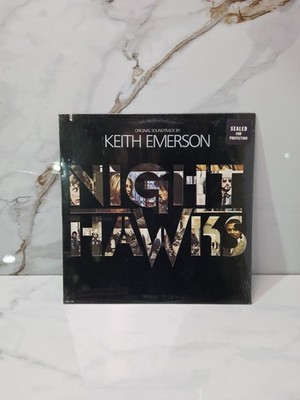SEALED NEW KEITH EMERSON ''NIGHTHAWKS'' ORIGINAL  SOUNDTRACK LP 1981