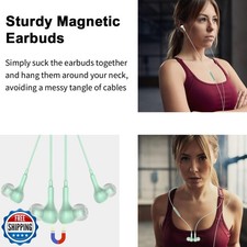 USB Headset with Microphone for PC Laptop,7.5Ft USB A Headphones Earbuds for ...