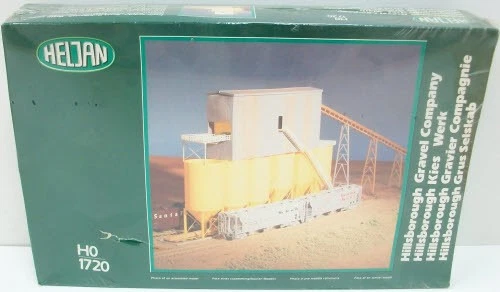 Heljan 1720 HO Hillsborough Gravel Company Building Kit - Picture 1 of 1