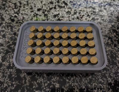 Seven Stars Altoids Tin Insert Organizer Range Bugout Gift for 22 Short Ammo