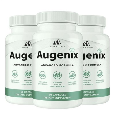 Augenix Capsules, Advanced Eye Health & Vision Support Supplement - 3 Pack