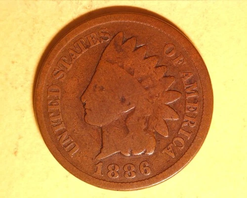 1886   INDIAN HEAD PENNY TY2   **409-6