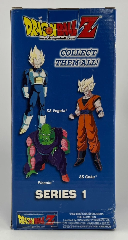 FIGURA SUPER SAIYAN CABEZA BOBBLE GOKU VINTAGE 2002 FUNIMATION RARA EN CAJA Foto 2 de 2