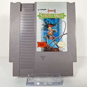 Castlevania II 2 Simon's Quest Nintendo NES completo di scatola CIB - testato
