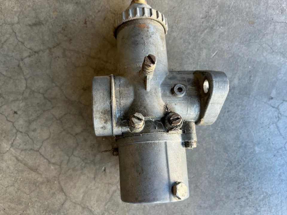 1973 CZ Jawa 250 汽化器带油门组件型号 988.1 Enduro — 第 4/4 张图片