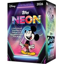 2026 Topps Disney Neon - Blaster Box 35 Cards