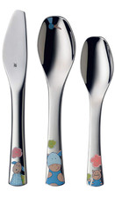 WMF B-WARE Kinderbesteck-Set Farmily 3-tl Kinder Besteckset Messer Löffel Löffel