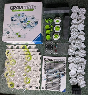 Ravensburger GraviTrax Starter-Set Kugelbahn - Vollständig + Extra Teile + OVP