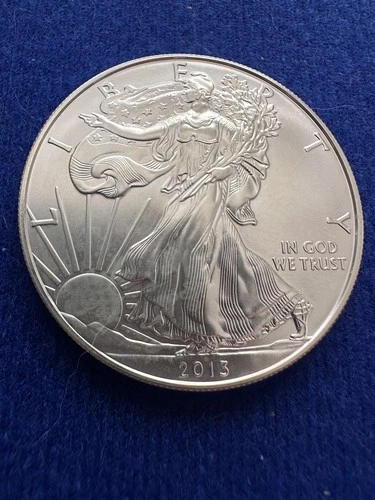 2013 American Silver Eagle Brilliant Uncirculated 0.999 Fine 1 oz