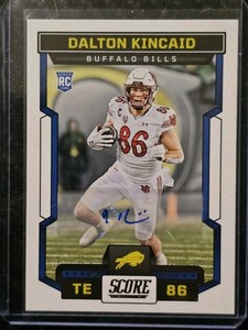 2023 Score - Rookies Dalton Kincaid #338 Signatures (AU, RC)