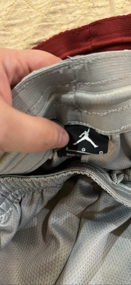 Air Jordan Oklahoma Sooners Basketball Shorts Size Large *Two Pair* - Image 4 of 4