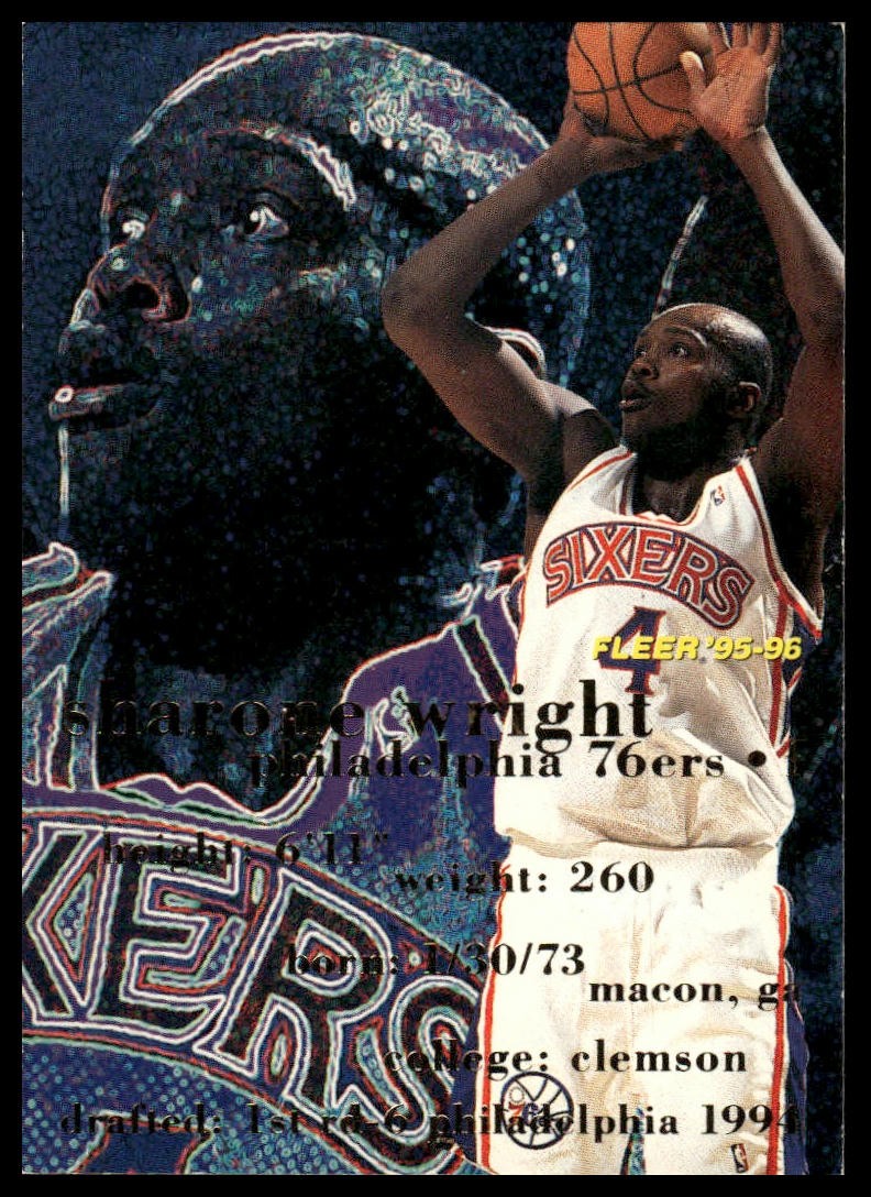 1995-96 Fleer #140 Sharone Wright