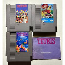 Nintendo NES Strategy game bundle Video Game lot  Works Authentic