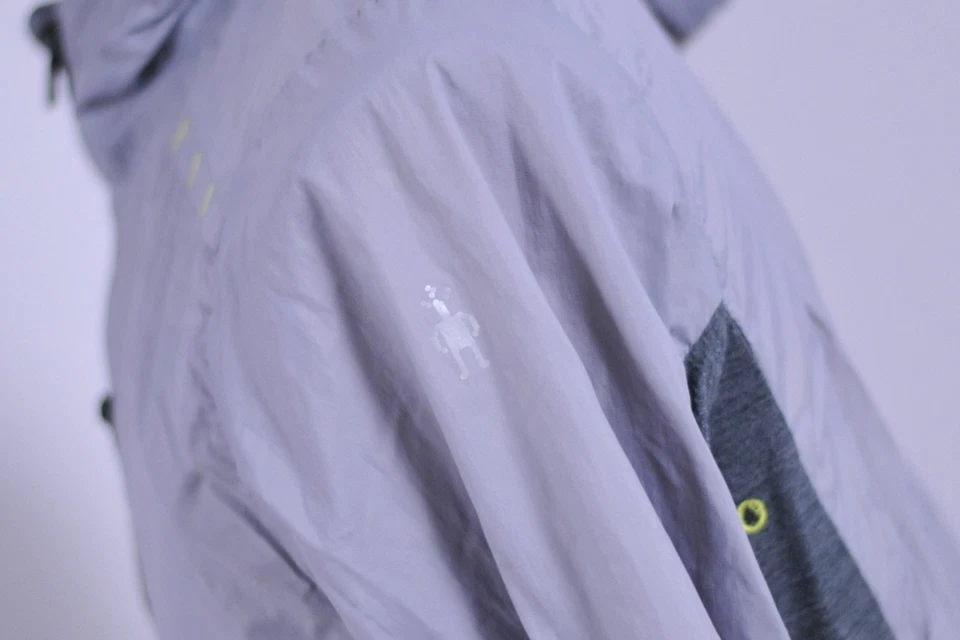 SmartWool PhD Ultra Light Sport Hoody Jacket Gray Men's Medium M - Image 3 of 4