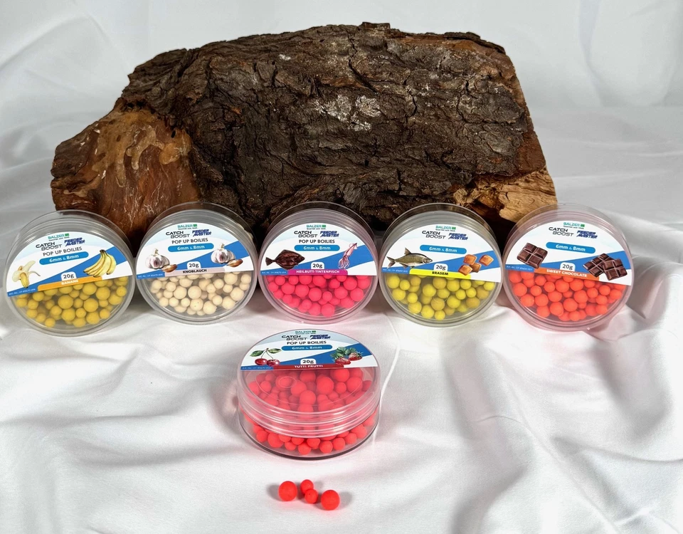 Balzer Catch Boost Method Feeder Pop Ups Boilies 6mm & 8mm Hookbait Köder DA - Bild 1 von 1