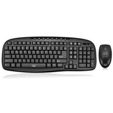 Adesso WKB-1330CB - 2.4 GHz Wireless Desktop Keyboard and Mouse Combo
