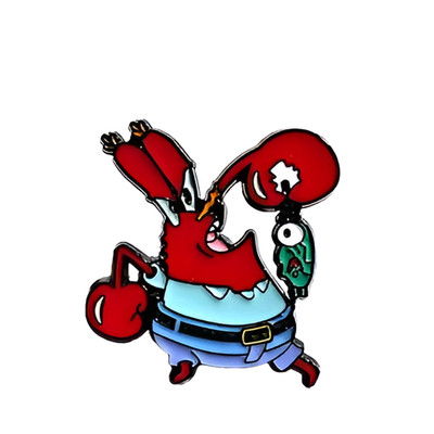 Eugene H.  Krabs Pin Anstecker Cartoon Spongebob Schwammkopf Comic Nickelodeon