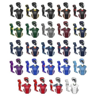 All-Star MVP-PRO Series Adult Baseball Catchers Set   CKCC-5-LGE