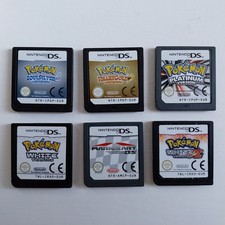 Nintendo DS Games Lot Pokemon x 5 + Mario Kart