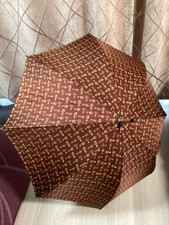Gucci Old Umbrella Wood Multi Color Vintage Vtg Authentic Used Rare