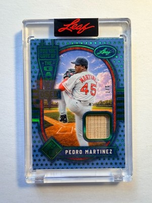 2026 Leaf Seasons In The Sun Pedro Martinez Game-Used Bat Relic #1/5