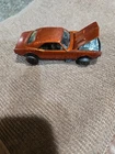 Hot Wheels Redline Custom Camaro 1967/1968 Orange Gray Int. - Hong Kong W/Button