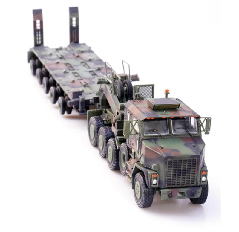 1:72 US Army Oshkosh M1070 Heavy Transport Vehicle Military Toy Finished Model - Image 4 of 4