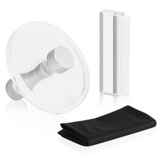 3-in-1 Vinyl Record Cleaning Kit Waterproof Label Protector/Brush/Cloth for LP